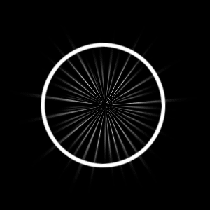 Photoshop 極坐標(biāo)打造煙花效果
