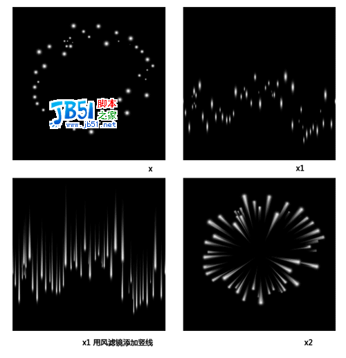 Photoshop 極坐標(biāo)打造煙花效果