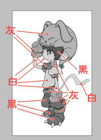 photoshop中Q版人物繪制全過(guò)程