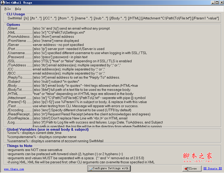 SwithMail 靜默發(fā)郵件軟件 v2.1.6.0 綠色免費(fèi)版 