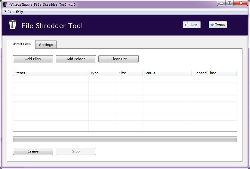 File Shredder Tool(轻量级文件粉碎工具) v1.0免费安装版