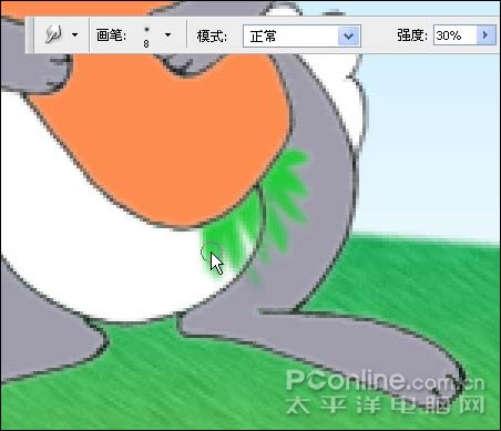 photoshop 鼠繪可愛的卡通小灰兔教程