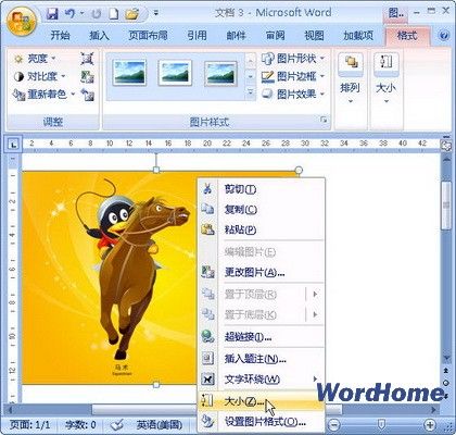 對(duì)Word2007文檔圖片裁剪的2種方法
