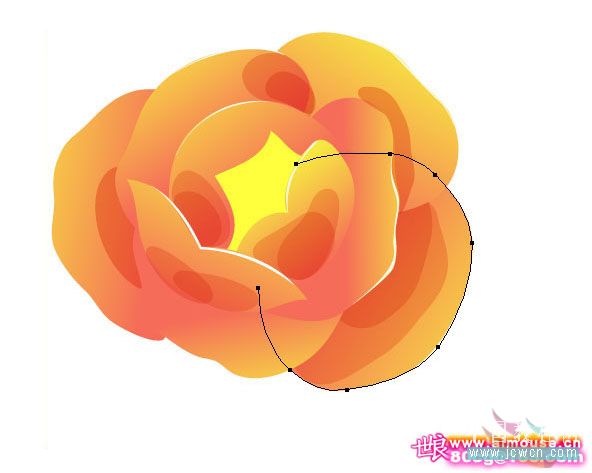 Illustrator教程:制作漂亮插画花季的天使-脚本之家