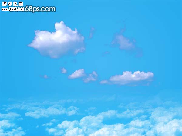 Photoshop 一顆夢(mèng)幻的云彩心