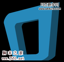 Photoshop 彩色立體文字積木效果