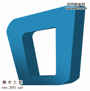 Photoshop 彩色立體文字積木效果