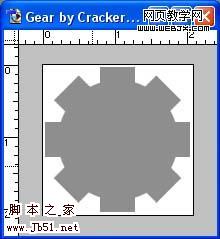 Photoshop 制作質(zhì)感金屬齒輪
