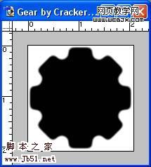 Photoshop 制作質(zhì)感金屬齒輪
