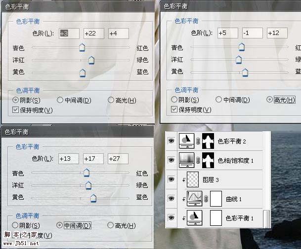 photoshop 合成僧侶的信仰