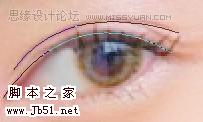 超精細(xì)的美女轉(zhuǎn)淡紅色手繪效果