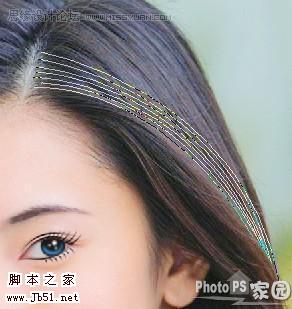 超精細(xì)的美女轉(zhuǎn)淡紅色手繪效果