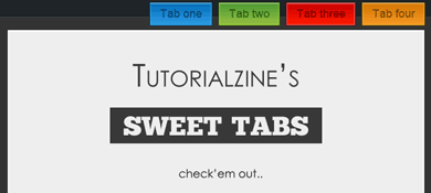 Sweet AJAX Tabs With jQuery 1.4  CSS3
