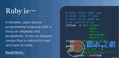 Ruby v2.4.0-preview2 面向对象程序的解释脚本编写语言