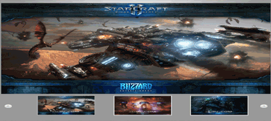 Starcraft Carousel 基于jquery的焦点图旋转轮播插件代码