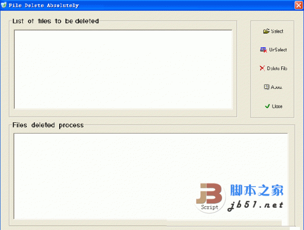 File Delete Absolutely 彻底删除文件软件 v4.01 绿色免费版