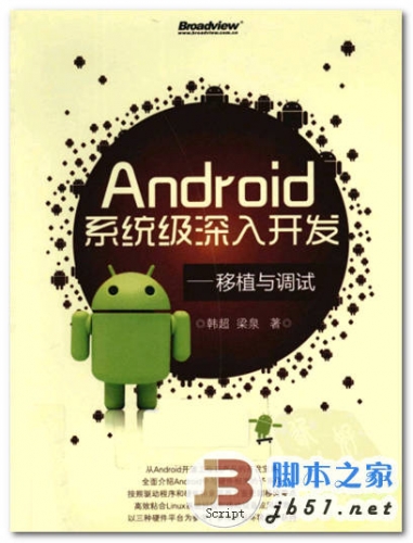 Android系统级深入开发 移植与调试 中文 PDF清晰扫描版[60M]