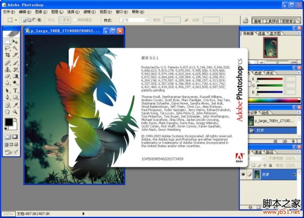 Adobe Photoshop CS v8.01 简体中文增强版