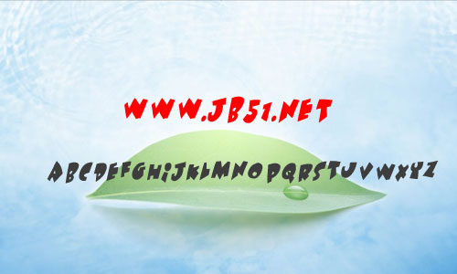 under attack字体 英文字体 卡通可爱字体