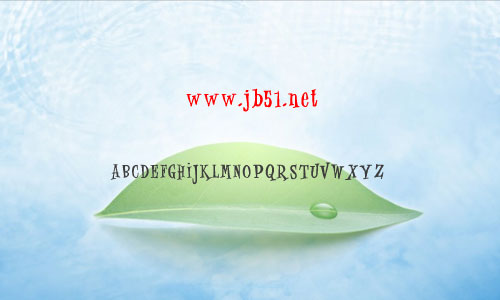 jungle juice字体 英文字体 卡通可爱字体