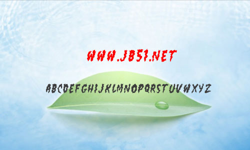 flamin poo字体 英文字体 卡通可爱字体