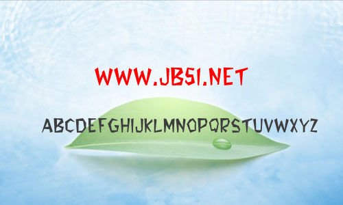 flintstone字体 英文字体 卡通可爱字体