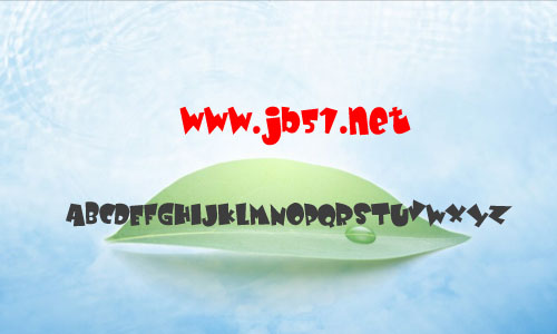 baby kruffy字体 英文字体 卡通可爱字体