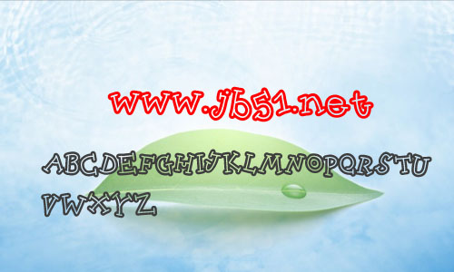 skinny capkick字体 英文字体 卡通可爱字体