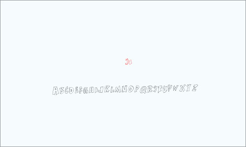 xanthisma字体 英文字体 卡通可爱字体