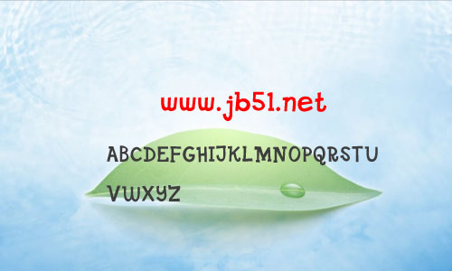 DS Goose字体 英文字体 动漫字体