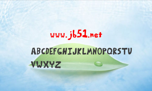 Bumpy Road字体 英文字体 动漫字体