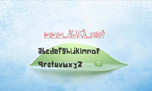 fso_square_bracket字体 英文字体 动漫字体