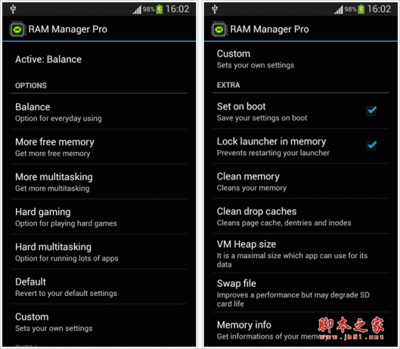 Ram Manager Pro(RAM优化专业版) for android V6.0.4 安卓版 下载--六神源码网