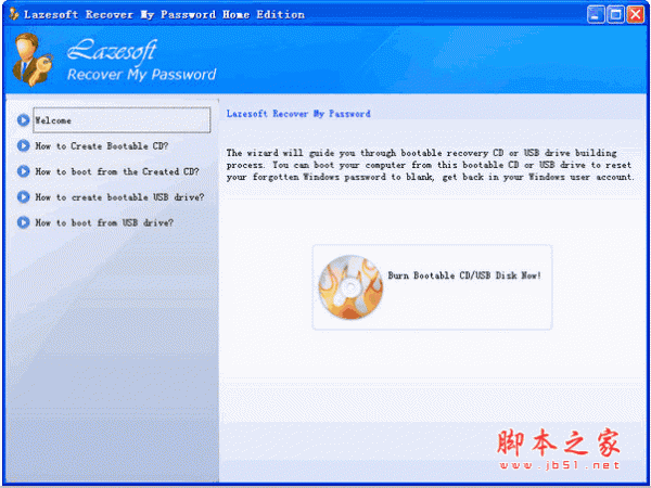 win8登陆密码破解器软件(Lazesoft Recover My Password) v3.3 安装免费版