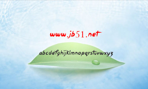 Dirty Jokes字体 英文字体