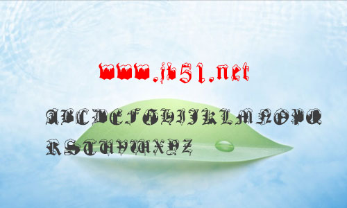 Gothic Winter字體 英文字體