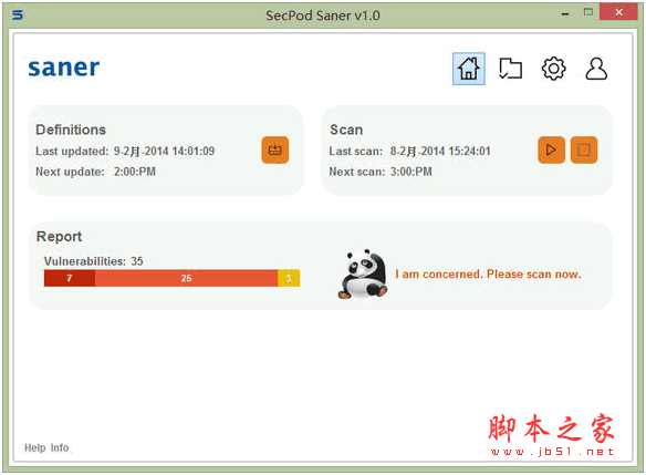 软件漏洞检测修复工具(SecPod Saner) v1.0 英文官方安装版