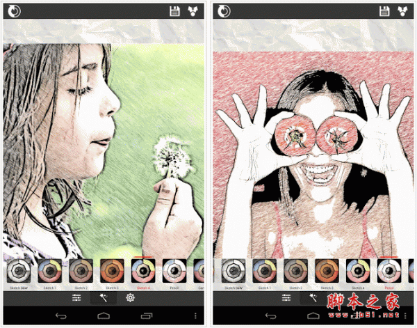 素描滤镜下载 素描滤镜客户端(XnSketch Pro) for android v1.44 安卓版 下载--六神源码网