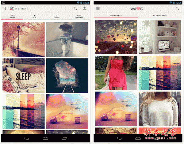 We heart it(图片) for android v4.6.0 安卓版 下载--六神源码网