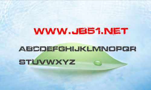 Defused字體 頹廢斑點(diǎn)英文字體