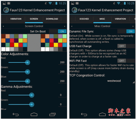 Faux123 Kernel Enhancement(Faux123内核调节器) for android v1.9.3 安卓版 下载--六神源码网