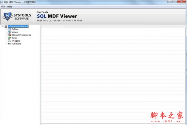 mdf文件查看修改器(SQL MDF Viewer) v1.0 绿色免费版