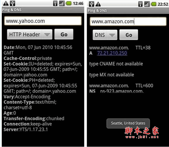 Ping & DNS(Ping/DNS查询工具) for Android v2.0.2 安卓版 下载--六神源码网