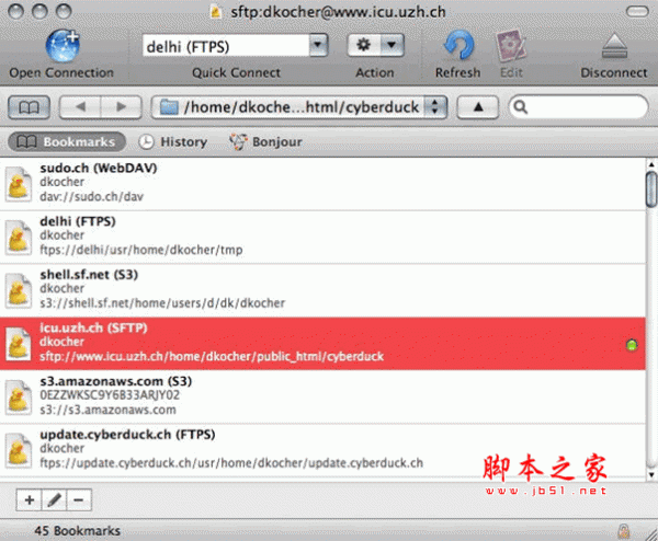 开源免费FTP客户端 Cyberduck for Mac V8.7.2 苹果电脑中文版