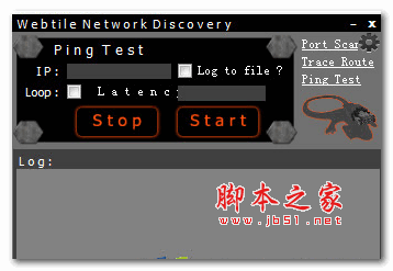 Webtile Network Discovery(网路测试工具) v1.0 英文官方安装版 