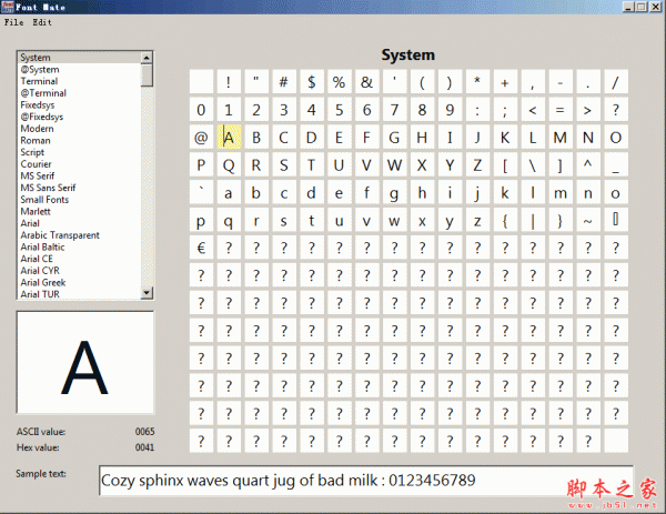 字体浏览器下载