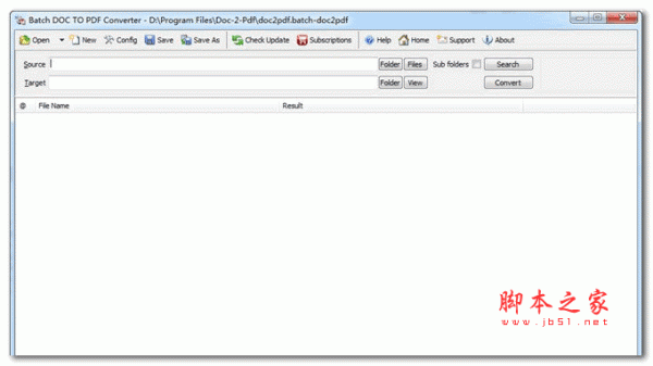 Batch doc to pdf converter(DOC文档转换工具)  6.1224.1836 最新英文安装版