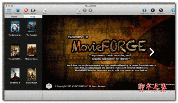 MovieFORGE for Mac 视频文件管理工具 3.6 苹果电脑版 下载--六神源码网