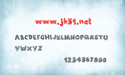 JoanneCandy字體 漫畫英文字體