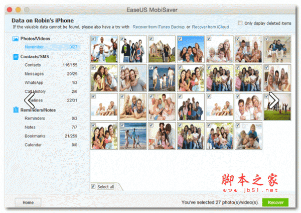 EaseUS MobiSaver for Mac 數(shù)據(jù)恢復(fù)軟件 7.6 Build 2017 特別版